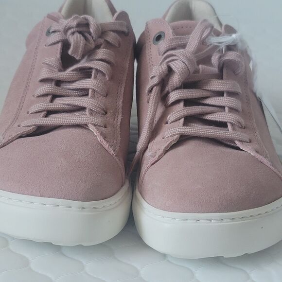 NWT Birkenstock Bend Low Pink Clay Suede Casual Sneakers Narrow Fit size 7 EU38 - Picture 13 of 16